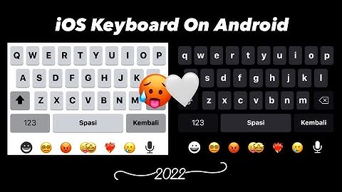iOS Keyboard On Android 2022 || its Snow00