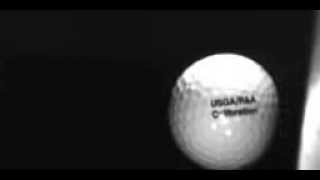 Engineering Fun - Real Usga Golf Ball Hitting Steel Plate