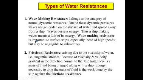 Ship Resistance Intro #ship #resistance #drag #powering #model testing