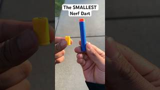 The SMALLEST Nerf Dart…