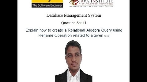 Database Management System Question Set 41