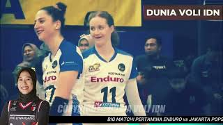 🔥BIG MATCH! PERTAMINA ENDURO vs POPSIVO POLWAN ~ GIA AKAN BALASKAN DENDAM MEGAWATI ~ PROLIGA 2024