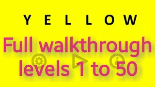 Yellow (game) levels 1- 50 by Bart Bonte solution walkthrough screenshot 3