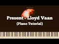 Present  lloyd vaan piano tutorial