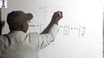 বিপরীত ম্যাট্রিক্সের সাহায্যে একঘাত সমীকরণ জোটের সমাধান।(System of Linear equation using Inverse)