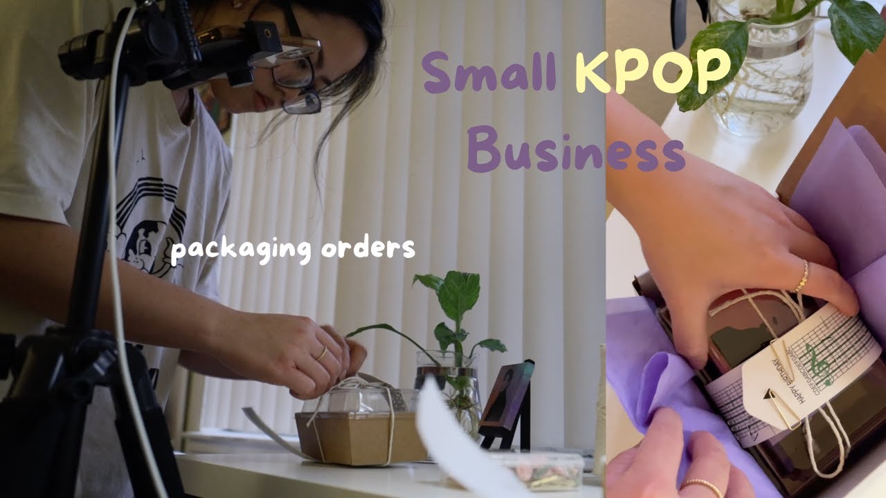 kpop merchandise business plan example