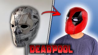 Cómo Hacer la MÁSCARA de DEADPOOL - DIY - Deadpool Mask