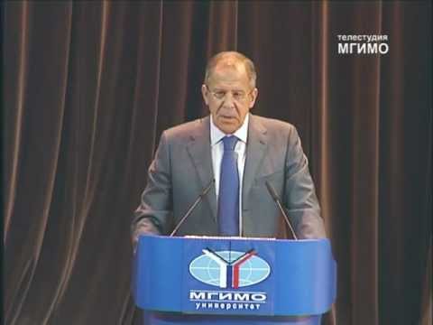 С.Лавров в МГИМО 1.09.2012