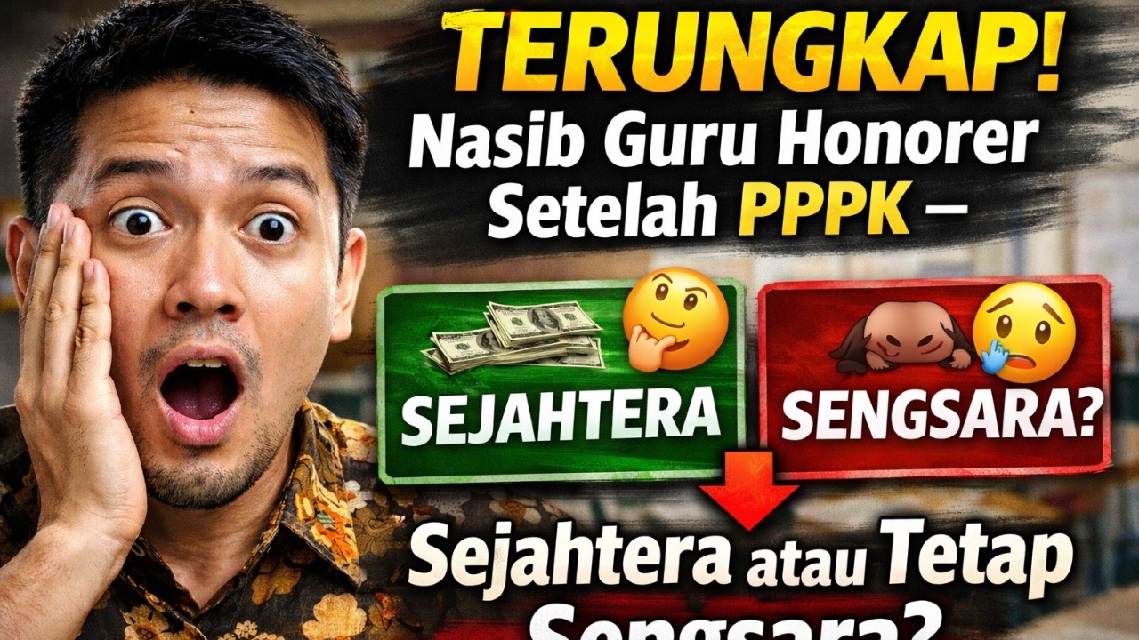 Terungkap! Nasib Guru Honorer Setelah PPPK – Sejahtera atau Tetap Sengsara?