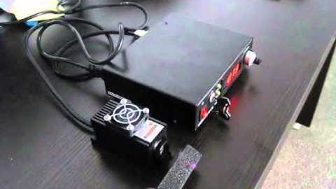 980nm 2w powerful IR DPSS laser Invisible laser beam -- CivilLaser