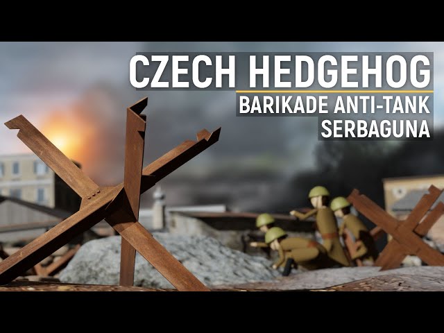 CZECH HEDGEHOG: Barikade Anti-Tank Serbaguna class=