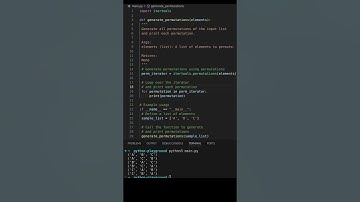 Generate All Possible Orderings with Python