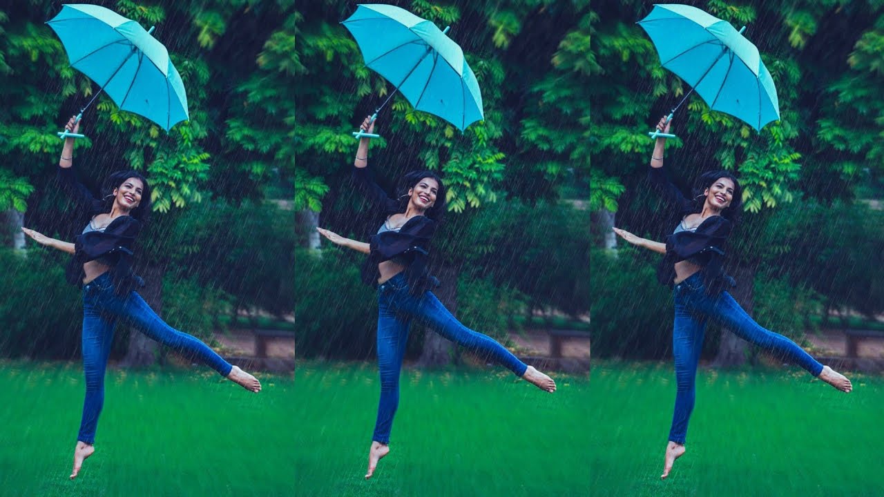 Umbrella Girl | Free Stock Photo | A beautiful young woman posing with an  umbrella | # 14290