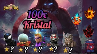 Güzel Kahramanlar-100x Kristal-Marvel Şampiyonlar Turnuvası