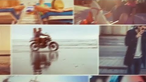 Video Grid Slideshow After Effects Templates