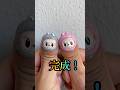 バチ指ネイルでラブブネイル #バチ指ネイル #ラブブ