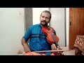 Gopika vasantham  violin solo  by  gopikrishnan aj