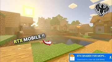 [1.19.83+] 🔥 Rtx Shader Minecraft Pocket edition | Render Dragon (No Clickbait)