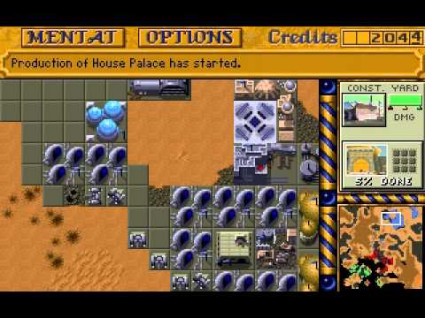 Dune 2 Atreides Mission 8, Part 2 (No commentary)