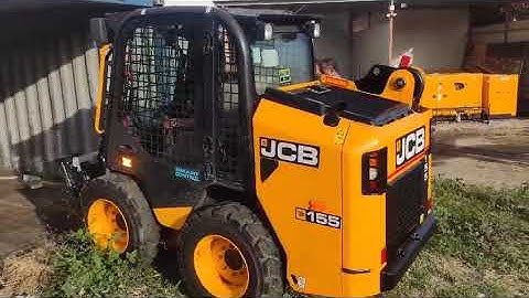 JCB 155 Skid Steer Loaders...Unloading #heavyequipment #jcb #srilanka