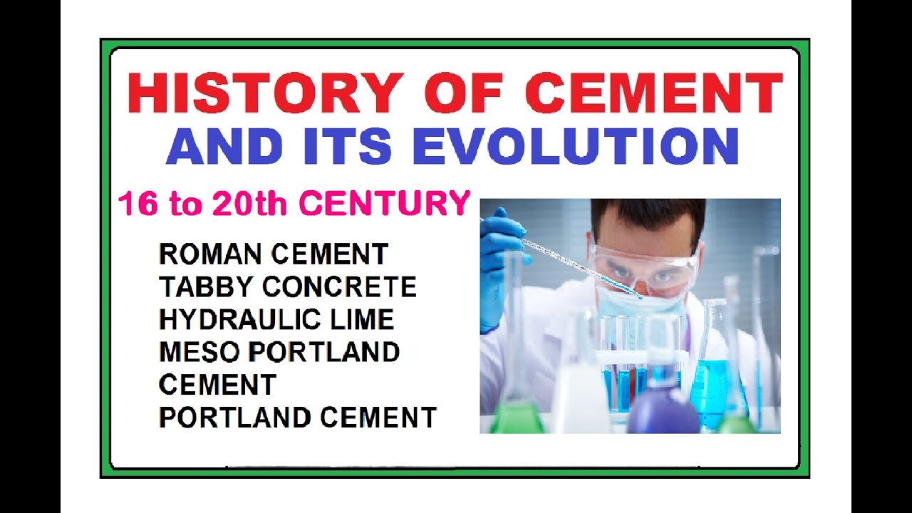 THE HISTORY & EVOLUTION OF CEMENT ? ll HD IN ENGLISH - YouTube
