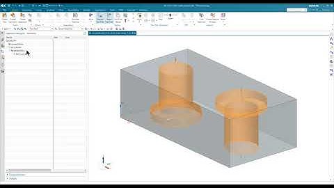 Tip #2: NX CAM FBM Machining Holes from both ends
