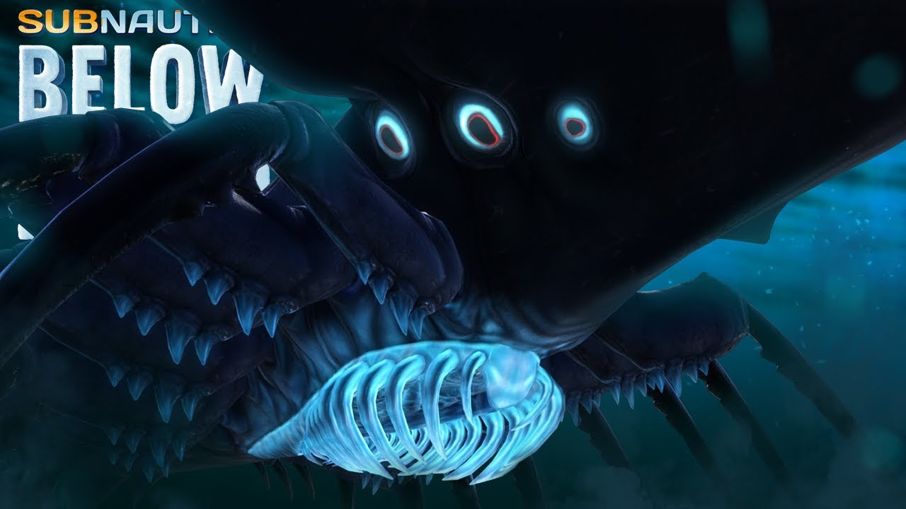 The Shadow Leviathan Is Here Subnautica Below Zero Shadow,The Shadow Leviat...