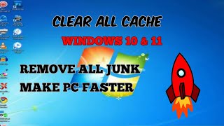 how to clear all cache & junk from windows 11 & windows 10 (easy way)