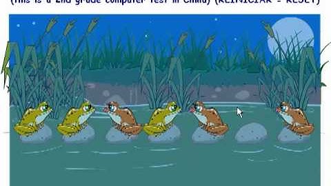 solving the frog puzzle