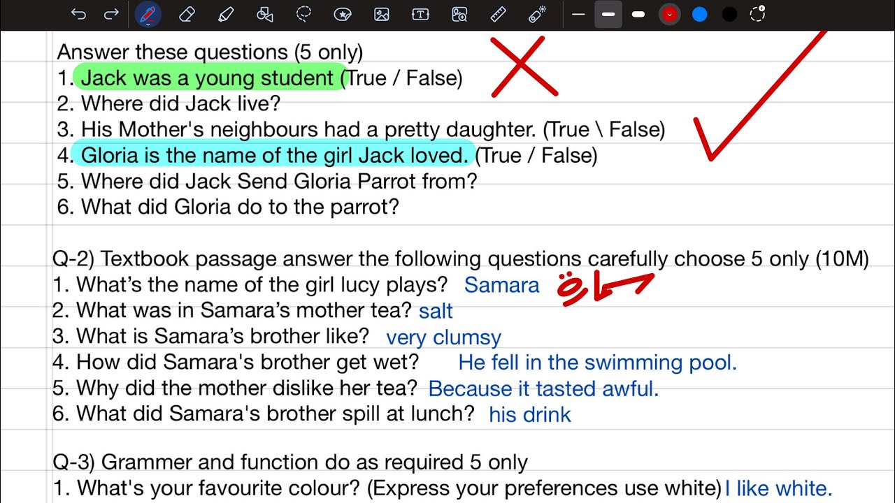 ثالث متوسط انكليزي اختبر نفسك نموذج اسئلة الوحدة الثانية 2024 المنهج الجديد