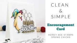 Clean and Simple Encouragement Card Tutorial