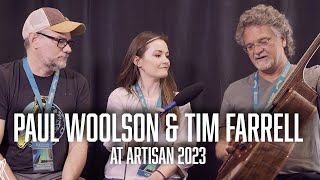 Woolson Soundcraft & Tim Farrell at Artisan Guitar Show 2023