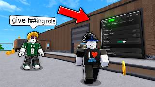 Trolling TOXIC BEGGER with HACKS in Murder Mystery 2 Script!
