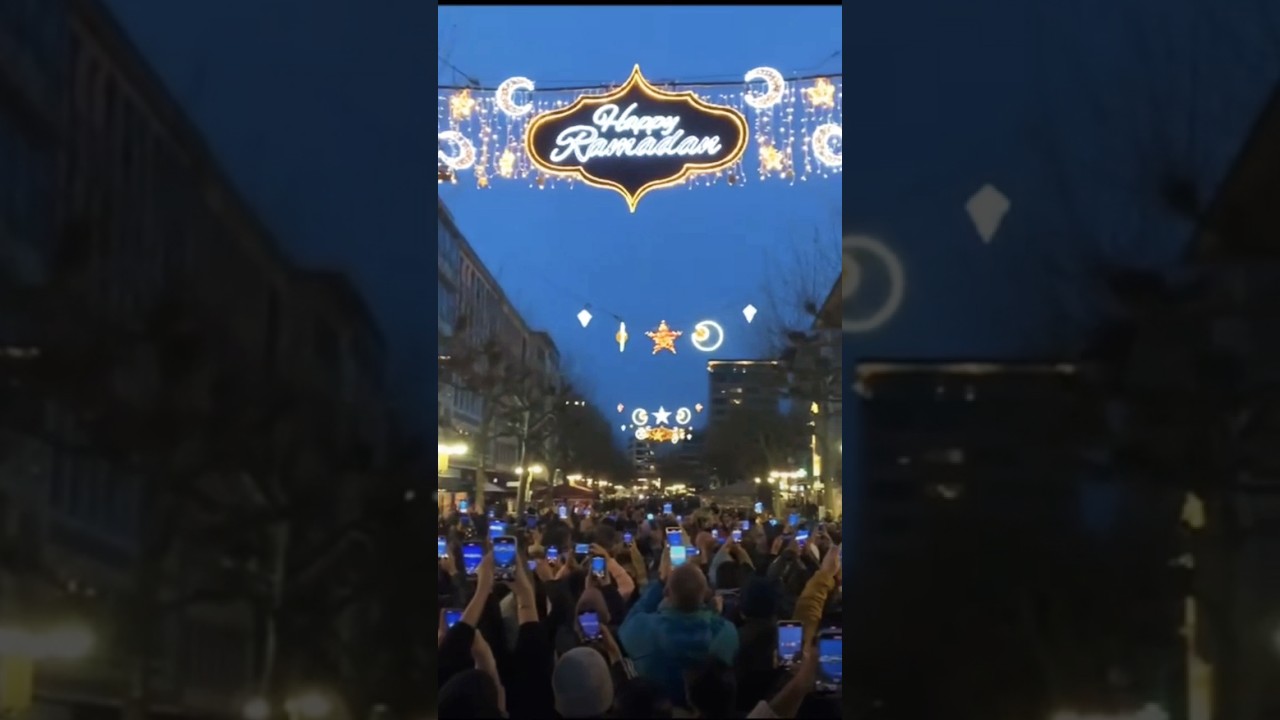 ramadan mubarak london lights ramadan mubarak london lights