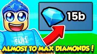 I'm ALMOST TO MAX DIAMONDS IN PET SIMULATOR 99!