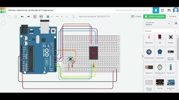 Numero aleatorio con un pulsador y un display