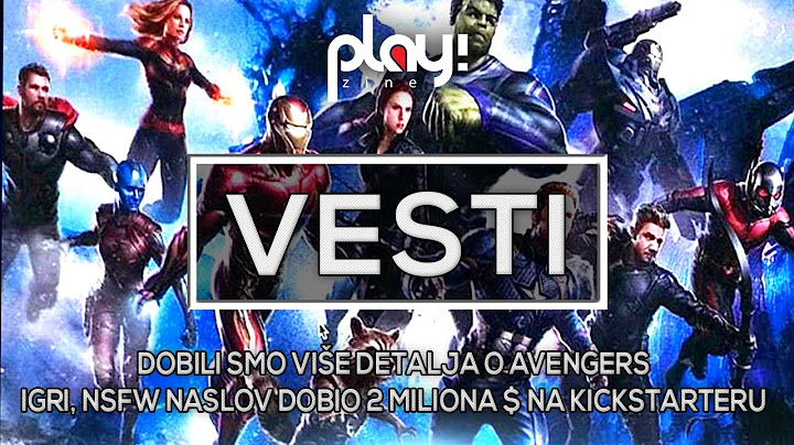 Novi detalji o Avengers igri, NSFW igra sakupila ogromne pare na Kickstarteru i ostalo