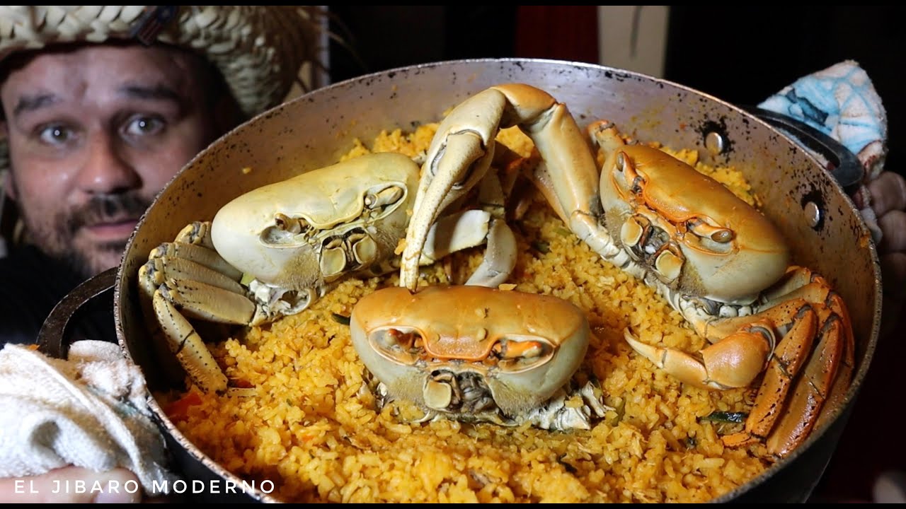 HACIENDO ARROZ CON JUEYES 