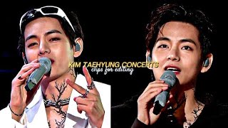 TAEHYUNG CONCERTS CLIPS FOR EDITING (AE PROCESSING 4K QUALITY) #taehyung #kimtaehyung