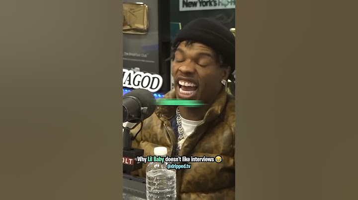 Why Lil Baby Doesn't Like Interviews 😂