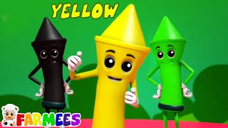 Мелки цвета песня для детей и мультфильм видео от Farmees