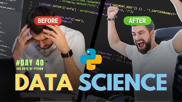 Data Science with Python | 100 Days of Python: Day 40