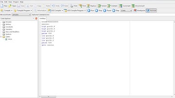 Programación de Pic para el encendido de tres leds