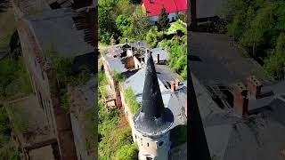 Piotrówek Wieża Bismarcka na Jańskiej górze #drone #dji #góry #widoki #widokizdrona #dolnyśląsk