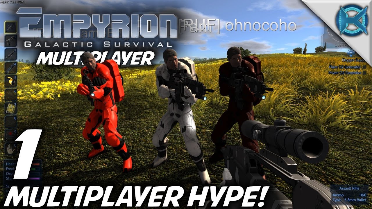 Empyrion Galactic Survival Ep. 1 Multiplayer HYPE!" Multiplayer Let's Play Alpha 2 (S3