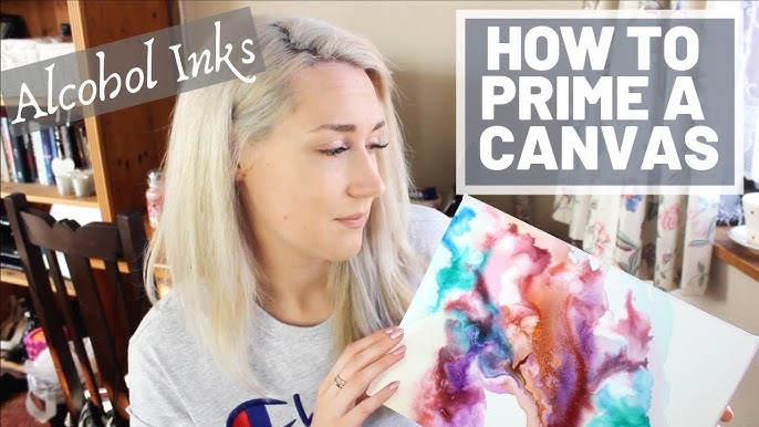 Art Shed Blog INKS How to apply alcohol inks to canvas