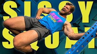 One Simple Exercise to Blow Your Quads Up! | SISSY SQUATS Quad Exercise Tutorial