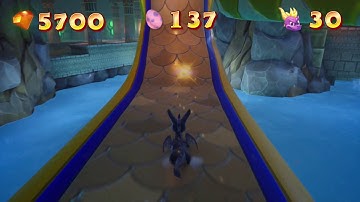 Spyro Year of the Dragon: Haunted Tomb Snake Slide