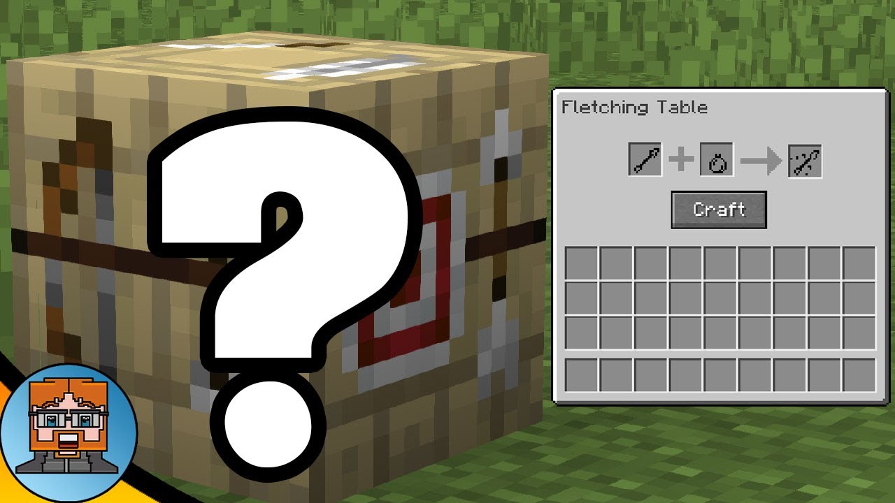 How To Use Fletching Table In Minecraft