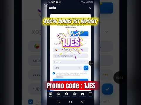 Kasuta 1win promo koodi virtuaalne kasiino mängimiseks Eestis